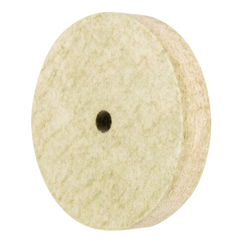 PFERD TOOLS Filzscheibe mit Messingeinlage FKSC Ø 100x20mm Bohrung Ø 10mm für Vorpolitur