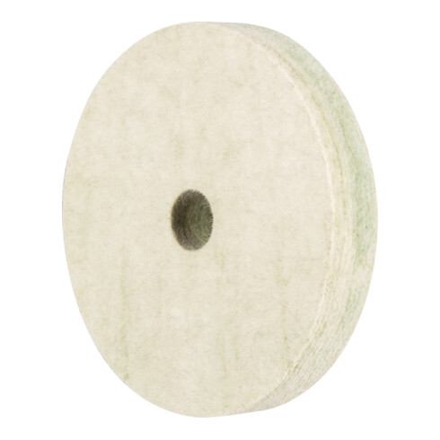 PFERD TOOLS Filzscheibe mit Messingeinlage FKSC Ø 125x20mm Bohrung Ø 10mm für Vorpolitur