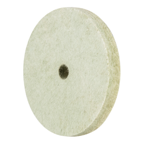 PFERD TOOLS Filzscheibe mit Messingeinlage FKSC Ø 80x10mm Bohrung Ø 10mm für Vorpolitur