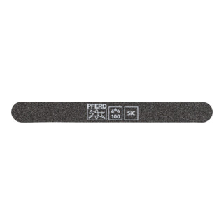 PFERD TOOLS flexible Schleiffeile SF-R mit Radius 147x15x5 mm SIC100 für universelle Anwendung