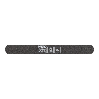 PFERD TOOLS flexible Schleiffeile SF-R mit Radius 147x15x5 mm SIC120 für universelle Anwendung