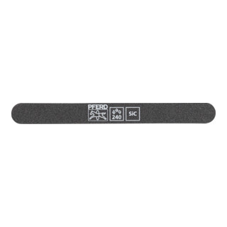 PFERD TOOLS flexible Schleiffeile SF-R mit Radius 147x15x5 mm SIC240 für universelle Anwendung