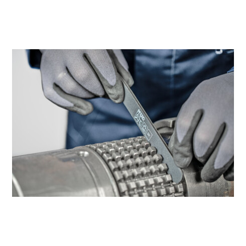 PFERD TOOLS flexible Schleiffeile SF-R mit Radius 147x15x5 mm SIC320 für universelle Anwendung