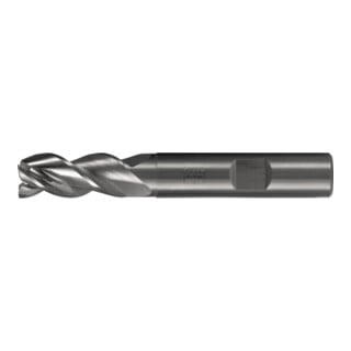 PFERD TOOLS Fraise VHM Ø10 mm, 3 dents, 2xDC, chanfrein 0,2 mm 45°, non revêtue, queue HB, Performance Aluminium