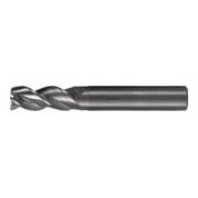 PFERD TOOLS Fraise VHM Ø10 mm, 3 dents, 2xDC, chanfrein 0,2 mm 45°, non revêtue, tige HA, Performance Aluminium-1