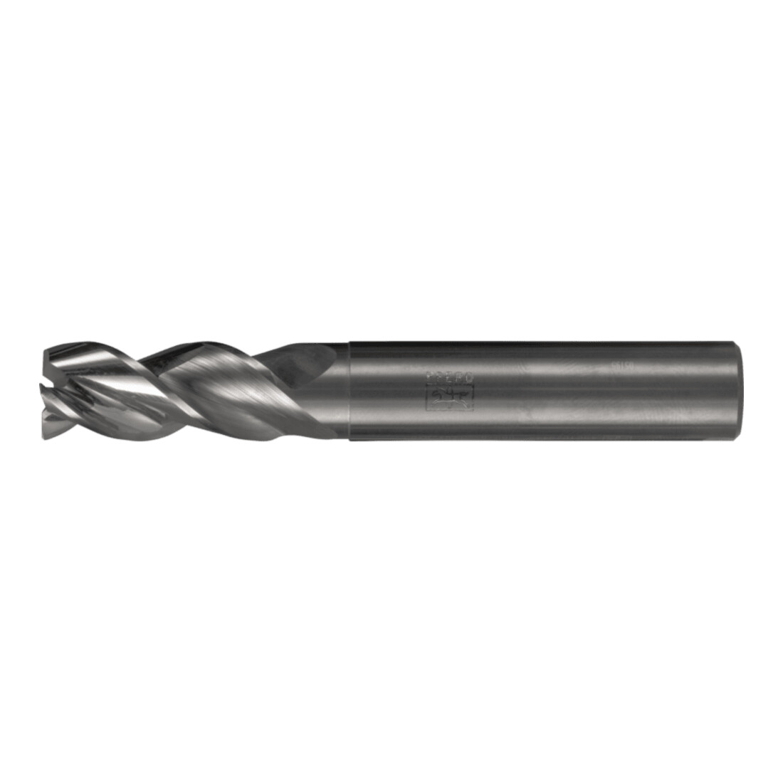 PFERD TOOLS Fraise VHM Ø10 mm, 3 dents, 2xDC, chanfrein 0,2 mm 45°, non revêtue, tige HA, Performance Aluminium