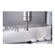 PFERD TOOLS Fraise VHM Ø10 mm, 3 dents, 2xDC, queue HA, chanfrein 0,2 mm, non revêtue, long col, Performance Aluminium