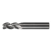 PFERD TOOLS Fraise VHM Ø10 mm, 3 dents, 2xDC, rayon 1 mm, non revêtue, tige HA, performance aluminium-1