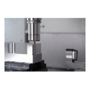 PFERD TOOLS Fraise VHM Ø10 mm, 3 dents, >4xDC, chanfrein 0,2 mm, non revêtue, tige HA, Performance Aluminium-2