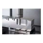 PFERD TOOLS Fraise VHM Ø10 mm, 3 dents, >4xDC, chanfrein 0,2 mm, non revêtue, tige HA, Performance Aluminium-4