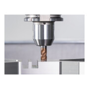 PFERD TOOLS Fraise VHM Ø10 mm, 4 dents, 2xDC, chanfrein 0,2 mm 45°, revêtement AlTiN / TiSiXN, tige HB, Performance inoxydable-4