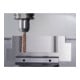 PFERD TOOLS Fraise VHM Ø10mm, 5 dents, avec diviseur de copeaux, 5xDC, rayon 0,5mm, revêtement AlTiN/TiSiXN, queue HB, Performance inoxydable