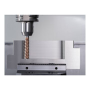 PFERD TOOLS Fraise VHM Ø10mm, 5 dents, avec diviseur de copeaux, 5xDC, rayon 0,5mm, revêtement AlTiN/TiSiXN, queue HB, Performance inoxydable-4