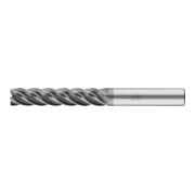 PFERD TOOLS Fraise VHM Ø12 mm, 5 dents, avec diviseur de copeaux, 5xDC, rayon 0,5 mm, revêtement AlCrN, tige HB, universelle-1