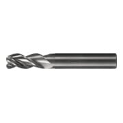 PFERD TOOLS Fraise VHM Ø16 mm, 3 dents, 2xDC, rayon 1 mm, non revêtue, tige HA, performance aluminium-1