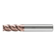 PFERD TOOLS Fraise VHM Ø16 mm, 4 dents, 2xDC, chanfrein 0,3 mm 45°, revêtement AlTiN / TiSiXN, queue HA, Performance inoxydable-1