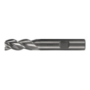 PFERD TOOLS Fraise VHM Ø20 mm, 3 dents, 2xDC, chanfrein 0,35 mm 45°, non revêtue, queue HB, Performance Aluminium-1