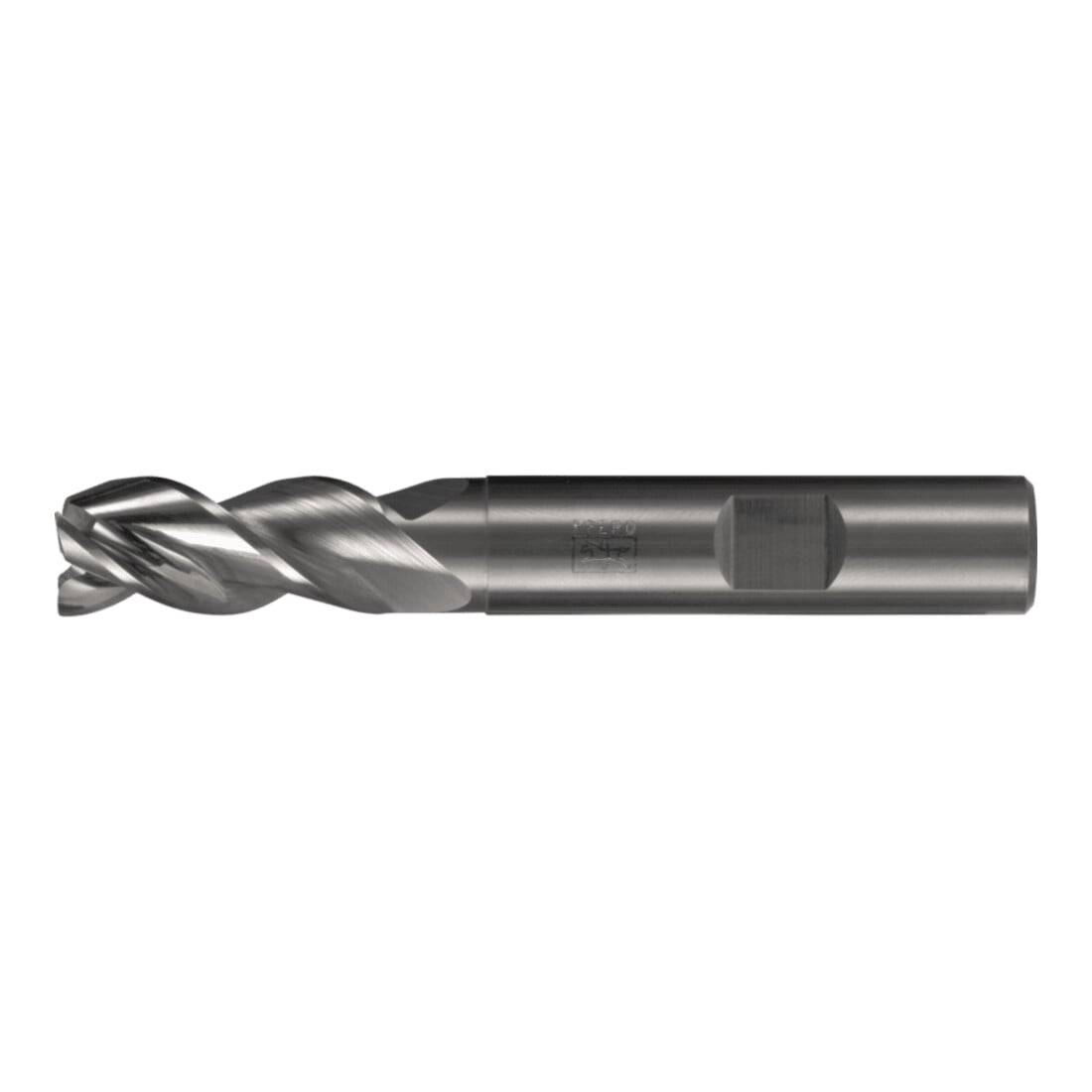 PFERD TOOLS Fraise VHM Ø20 mm, 3 dents, 2xDC, chanfrein 0,35 mm 45°, non revêtue, queue HB, Performance Aluminium