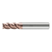 PFERD TOOLS Fraise VHM Ø25 mm, 4 dents, 2xDC, chanfrein 0,3 mm 45°, revêtement AlTiN / TiSiXN, queue HB, Performance inoxydable-1