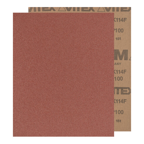 PFERD TOOLS Gewebe Schleifbogen Korund 230x280mm BG BR A100 für Stahl bei hoher Beanspruchung