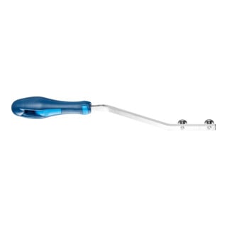 PFERD TOOLS Halter für Hartmetallfeilen Typ HMFH 50 mit Heft für flache Hartmetallfeile HMF 5010