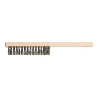 PFERD TOOLS Handbürste für Feinmechaniker HBFM 4reihig Edelstahl-Draht-Ø0,15 mm