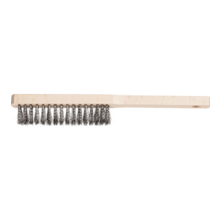 PFERD TOOLS Handbürste für Feinmechaniker HBFM 4reihig Stahl-Draht-Ø0,15 mm