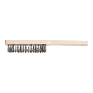 PFERD TOOLS Handbürste für Feinmechaniker HBFM 4reihig Stahl-Draht-Ø0,15 mm