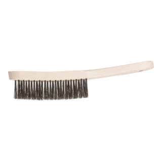 PFERD TOOLS Handbürste für Kehlnähte HBK 3reihig Edelstahl-Draht-Ø 0,35 mm