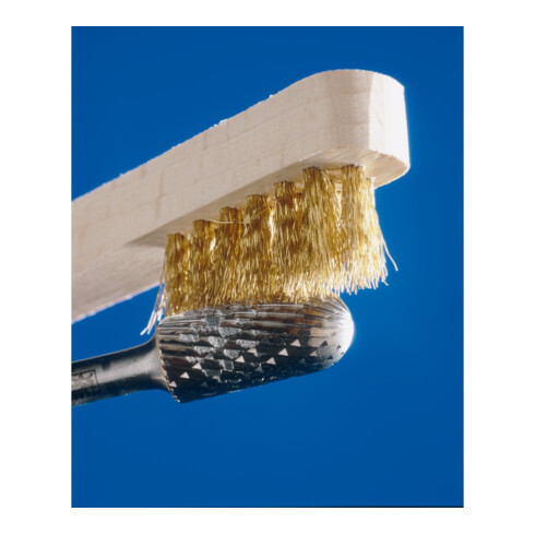 PFERD TOOLS Handbürste für Zündkerzen HBZ 3reihig Messing-Draht-Ø0,15 mm (10)