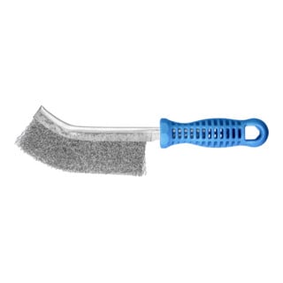 PFERD TOOLS Handbürste gebogen HBG 1reihig Edelstahl-Draht-Ø0,30