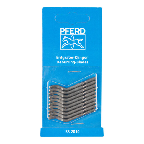 PFERD TOOLS Handentgrater-Entgratklinge BS 2010 für Buntmetalle, Gusseisen