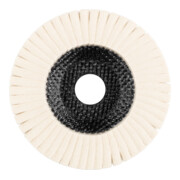 PFERD TOOLS harte Filzfächerscheibe FFS Ø 115 mm Bohrung 22,23 mm für Polierarbeiten mit Winkelschleifer