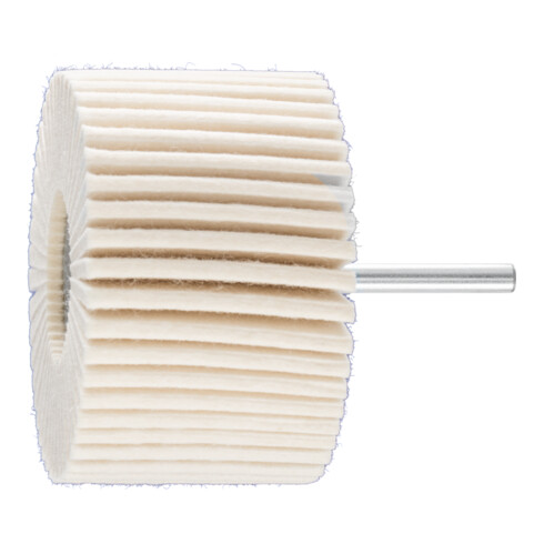 PFERD TOOLS harte Filzlamellenstifte FLS Ø 80x50mm Schaft-Ø 6 mm für universelle Polierarbeiten