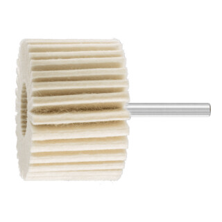 PFERD TOOLS harte Filzlamellenstifte FLS Ø 60x40mm Schaft-Ø 6 mm für universelle Polierarbeiten