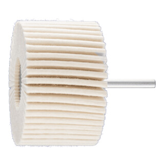 PFERD TOOLS harte Filzlamellenstifte FLS Ø 80x50mm Schaft-Ø 6 mm für universelle Polierarbeiten