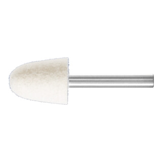 PFERD TOOLS harte Filzpolierstifte Kegelform Ø 20x25 mm Schaft-Ø 6 mm
