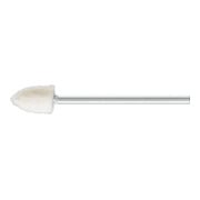 PFERD TOOLS harte Filzpolierstifte Spitzkegelform Ø 6x10mm Schaft-Ø 2,35 mm