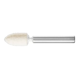 PFERD TOOLS harte Filzpolierstifte Spitzkegelform Ø 10x18 mm Schaft-Ø 6 mm