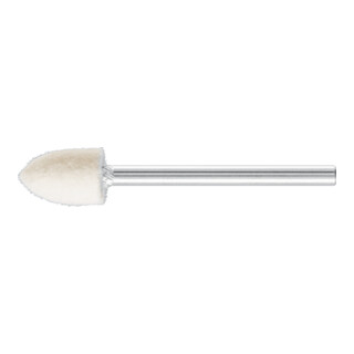 PFERD TOOLS harte Filzpolierstifte Spitzkegelform Ø 8x12 mm Schaft-Ø 3 mm