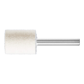 PFERD TOOLS harte Filzpolierstifte Zylinderform mit Stirnbohrung Ø 20x25 mm Schaft-Ø 6 mm
