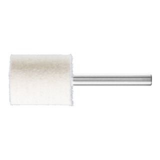 PFERD TOOLS harte Filzpolierstifte Zylinderform mit Stirnbohrung Ø 25x30mm Schaft-Ø 6 mm