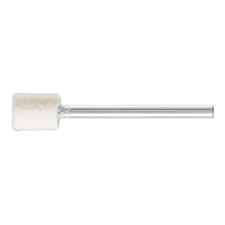 PFERD TOOLS harte Filzpolierstifte Zylinderform Ø 8x10mm Schaft-Ø 3 mm