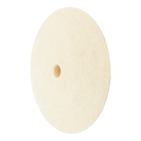 PFERD TOOLS harte Filzscheibe in Linsenform Ø 22x5 mm Bohrung Ø 2 mm für universelle Polierarbeiten