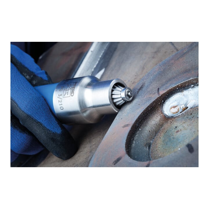 PFERD TOOLS Hartmetall Frässtift EDGE ALU Kegel KSJ 30° Ø 16x05 mm Schaft-Ø 6 mm Kantenbearbeitung Alu