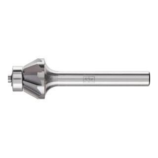 PFERD TOOLS Hartmetall Frässtift EDGE Kegelsenk KSJ 30° Ø 16x05 mm Schaft-Ø 6 mm Kantenbearbeitung