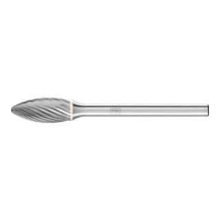 PFERD TOOLS Hartmetall Frässtift Flamme B Ø 06x13 mm Schaft-Ø 3 mm Z5 universal fein