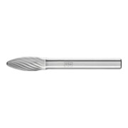 PFERD TOOLS Hartmetall Frässtift Flamme B Ø 08x20mm Schaft-Ø 6 mm Z3 universal mittel