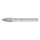 PFERD TOOLS Hartmetall Frässtift Flamme B Ø 08x20mm Schaft-Ø 6 mm Z3 universal mittel-1