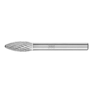 PFERD TOOLS Hartmetall Frässtift Flamme B Ø 08x20mm Schaft-Ø 6 mm Z3P universal mittel kreuzverzahnt
